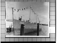 No. 3 Portview after launching BYMS 37 Nox. DA-Nobs-504-UK-8894 Barbour Boat Works. New Bern, NC